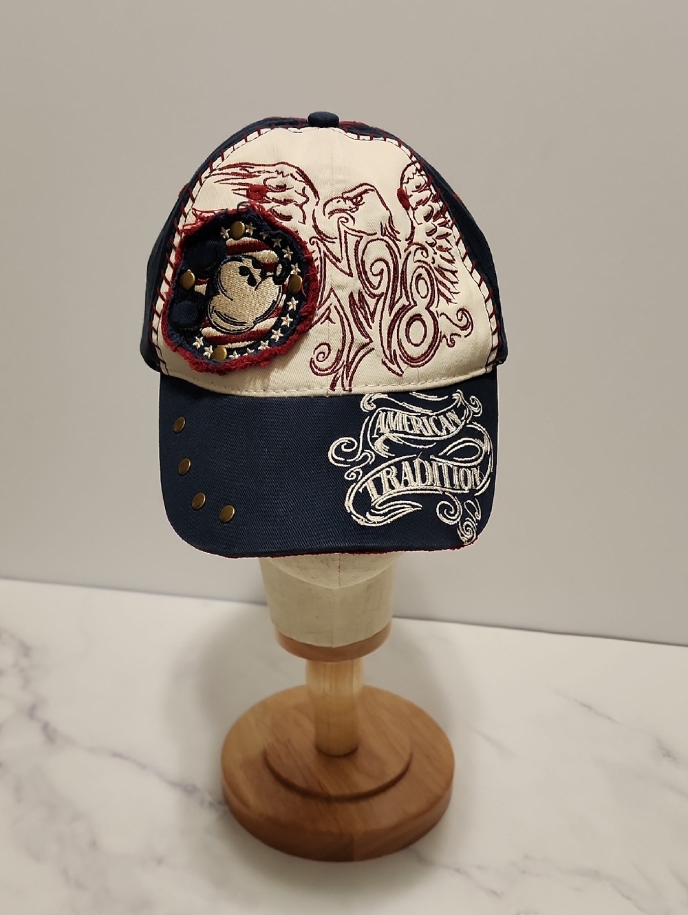Walt Disney American Tradition Brand New No Tag  Eagle Baseball Cap